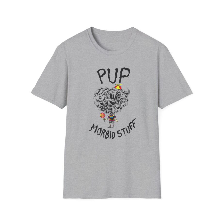 Pup Morbid Stuff Lollipop Unisex Softstyle T-Shirt