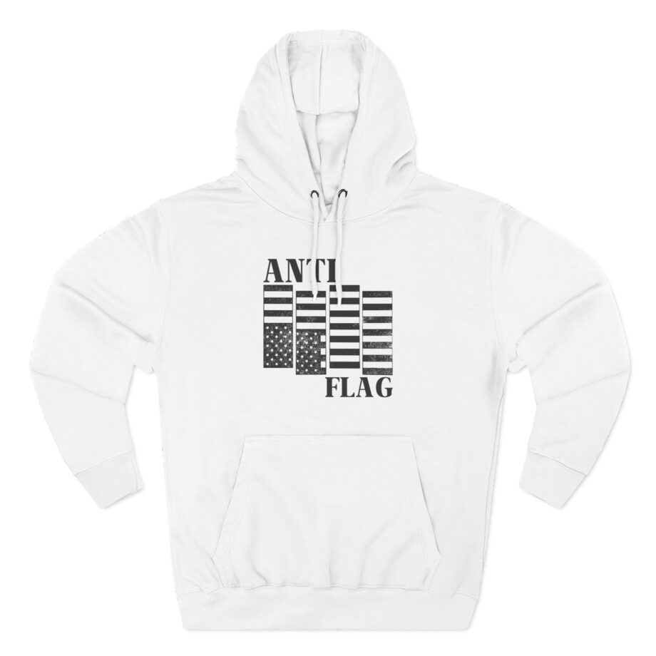 Anti Flag Three-Panel Fleece Hoodie
