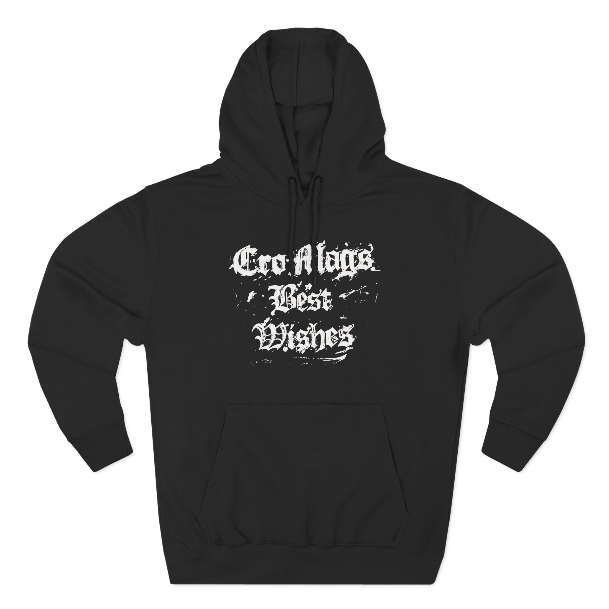 Cro Mags Three-Panel Fleece Hoodie