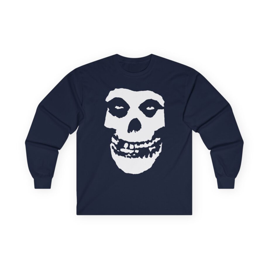 Misfits Classic Fiend Skull Unisex Ultra Cotton Long Sleeve Tee