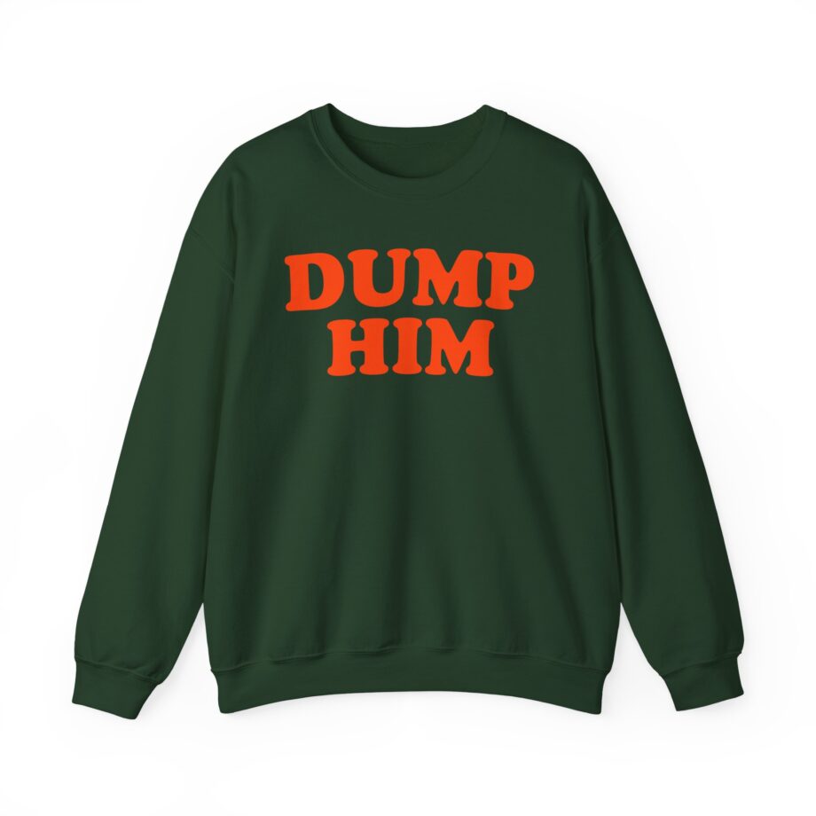 Trisha Paytas Dump Him Unisex Heavy Blend™ Crewneck Sweatshirt