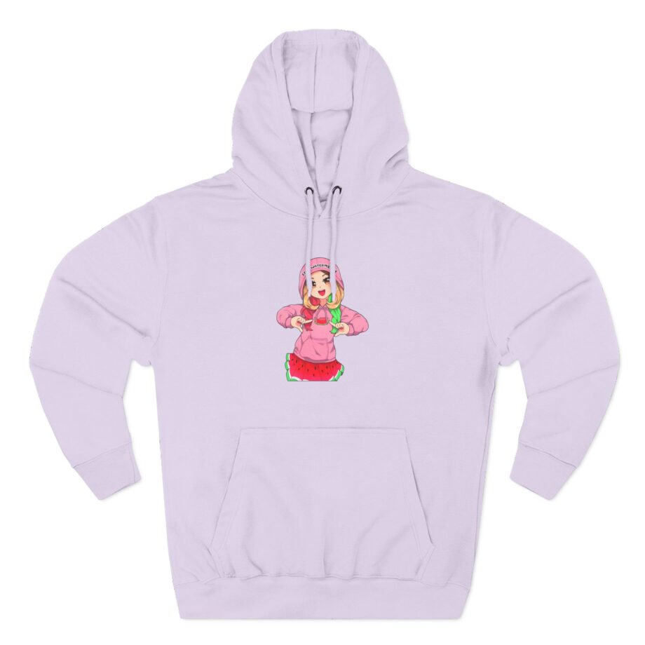 Ibella Three-Panel Fleece Hoodie