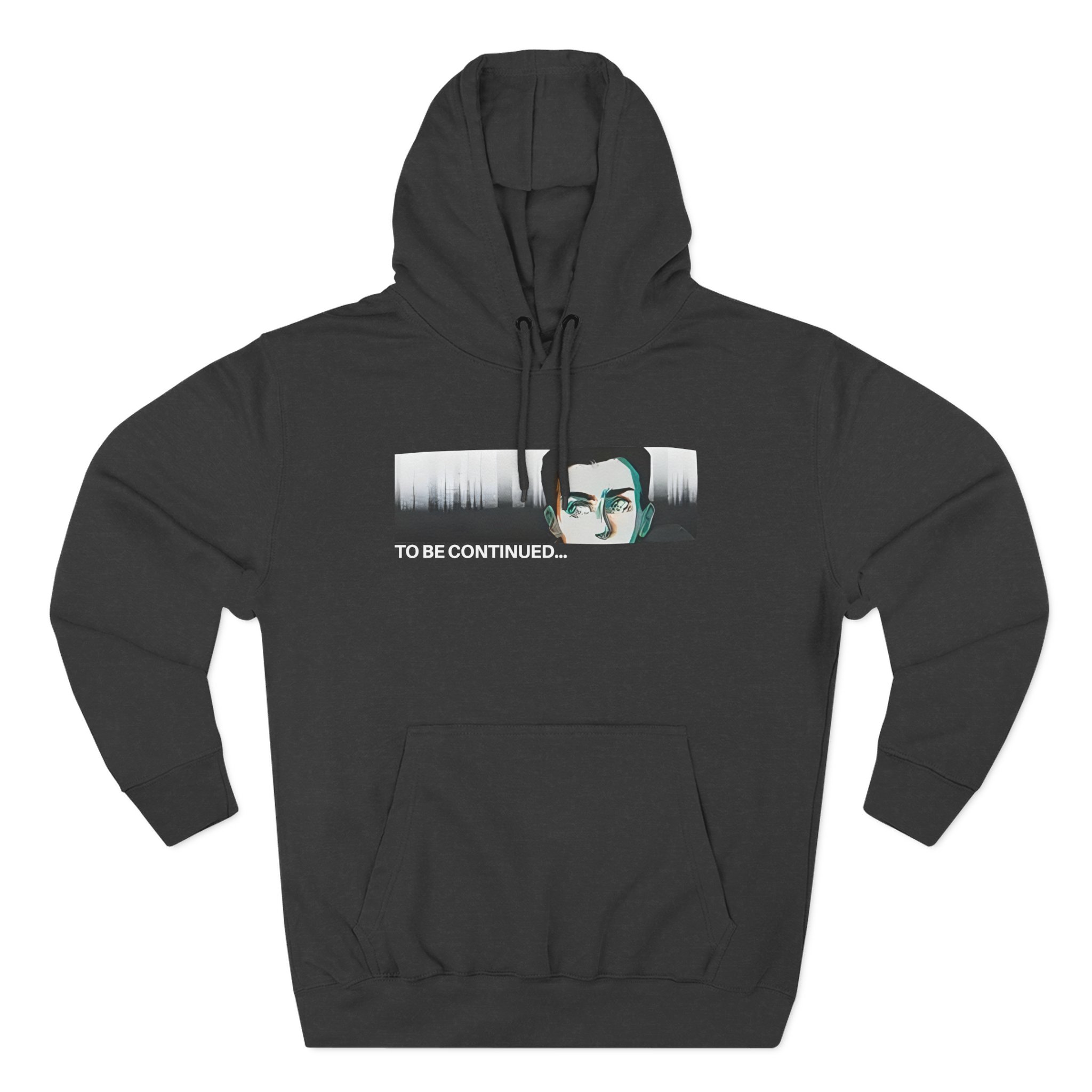 Dan and Phil Glitch Three-Panel Fleece Hoodie