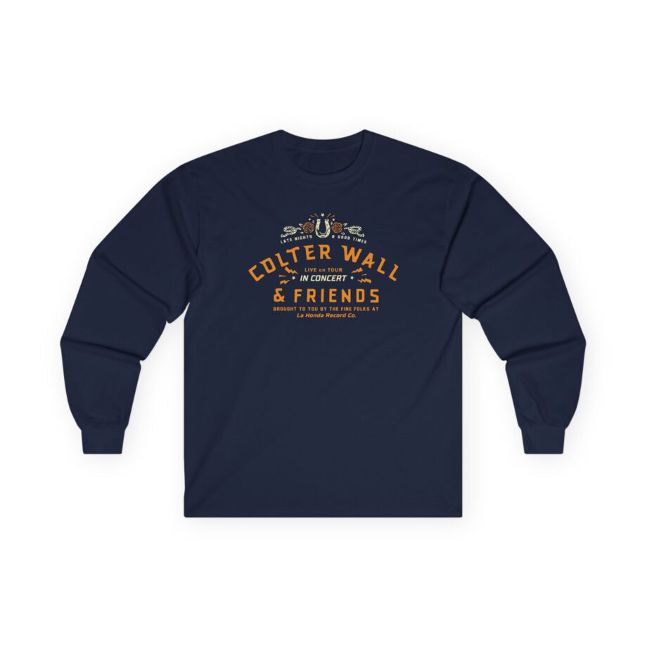 Colter Wall & Friends In Concert Unisex Ultra Cotton Long Sleeve Tee