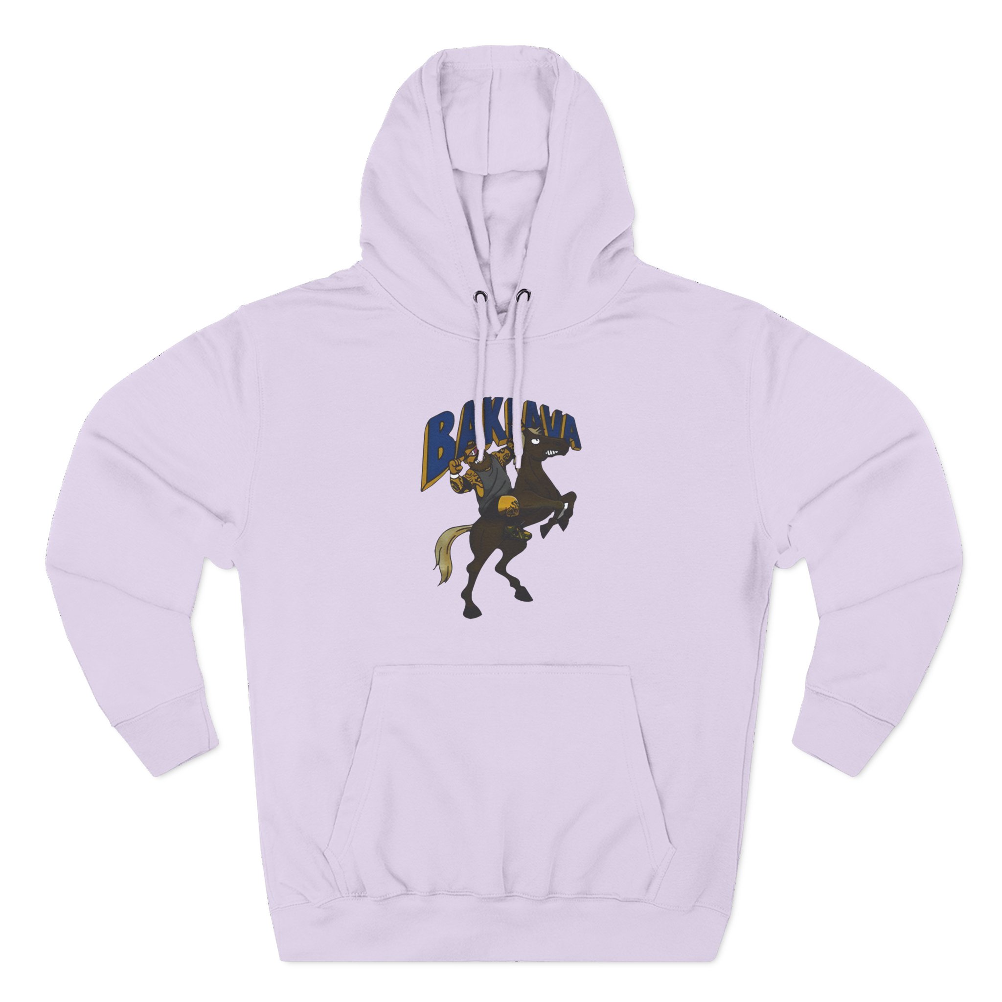 Action Bronson Baklava Horse Three-Panel Fleece Hoodie