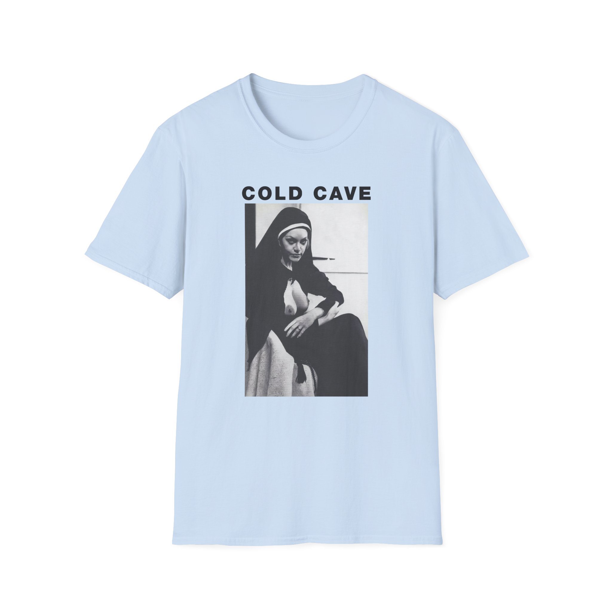 Cold Cave Nun Unisex Softstyle T-Shirt