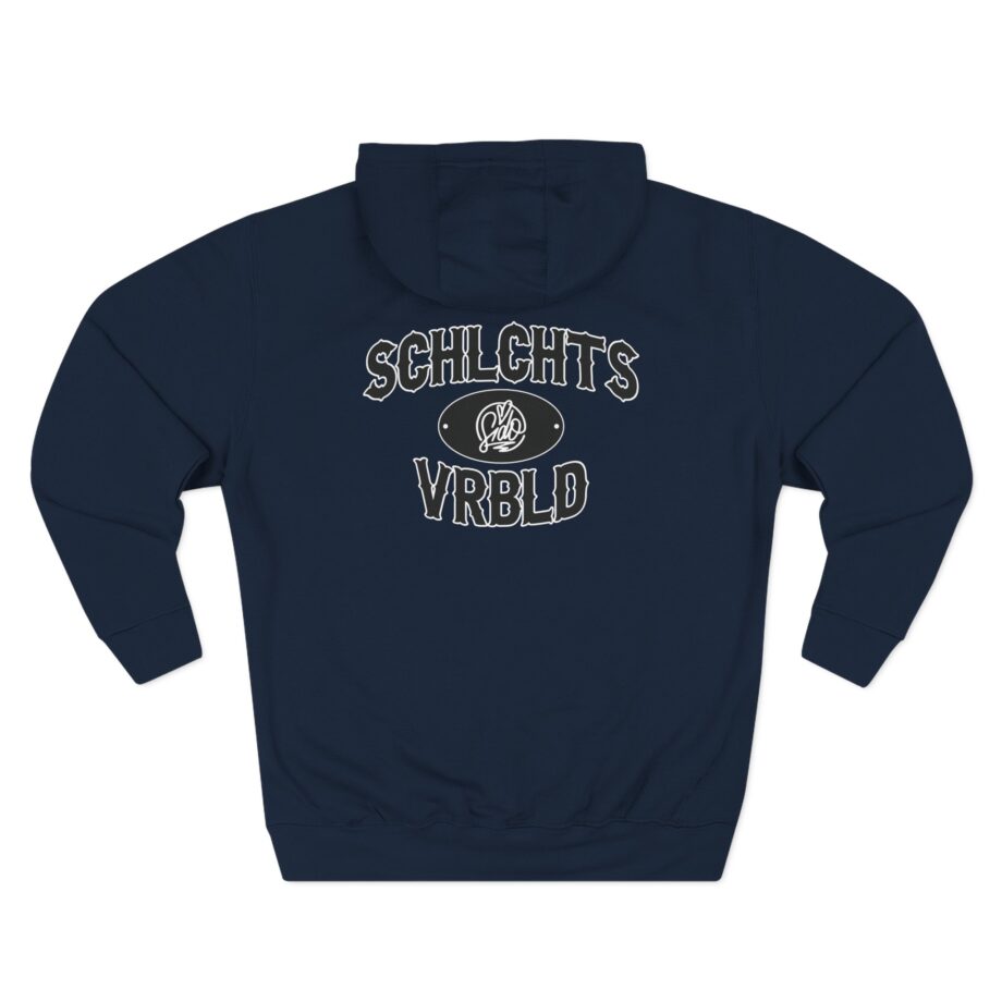 Sido Three-Panel Fleece Hoodie
