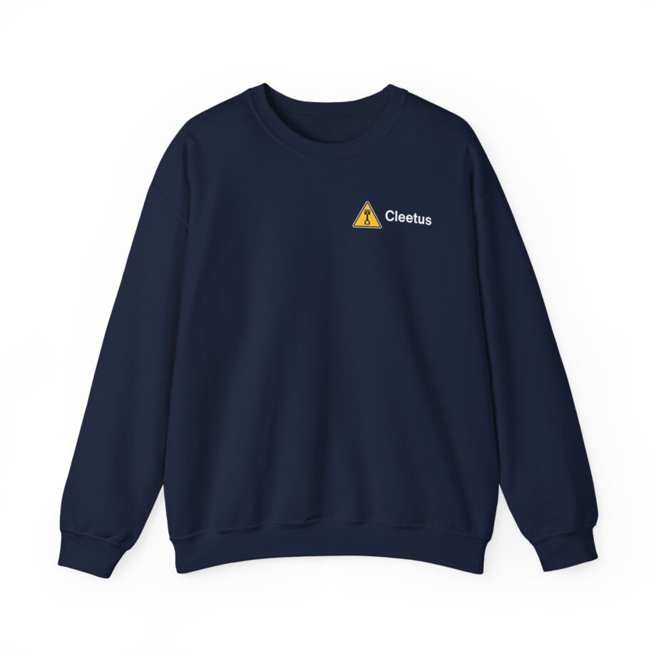 Cleetus Mcfarland Stand Back, I Built This Sh*t Myself Unisex Heavy Blend™ Crewneck Sweatshirt