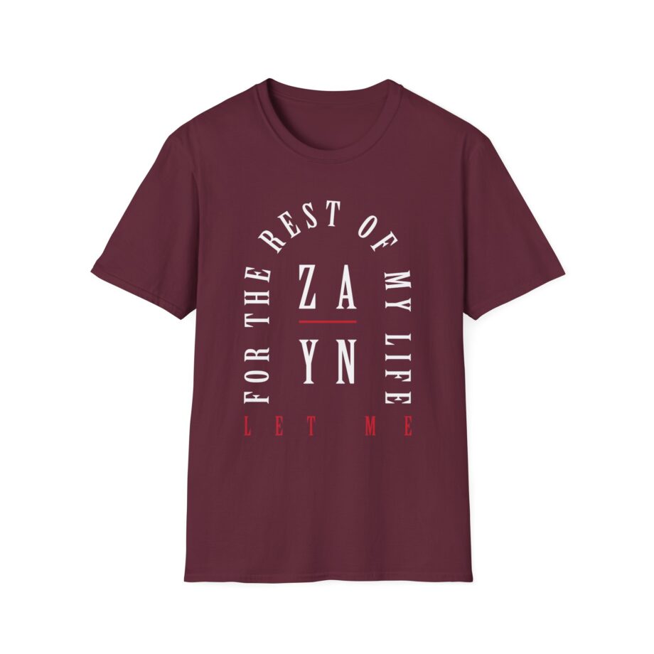 Zayn Malik Let Me Unisex Softstyle T-Shirt