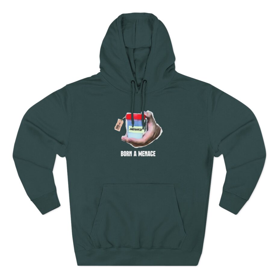 Kanel Joseph Bam Sperm Cup Three-Panel Fleece Hoodie