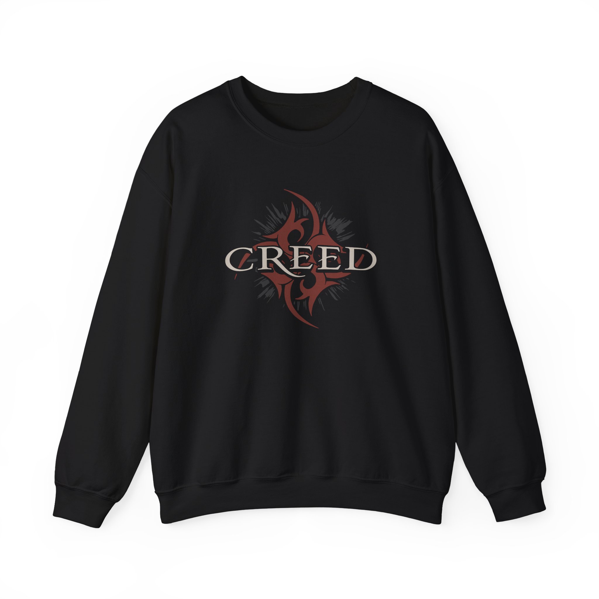 Creed Tribal Red Unisex Heavy Blendâ„¢ Crewneck Sweatshirt