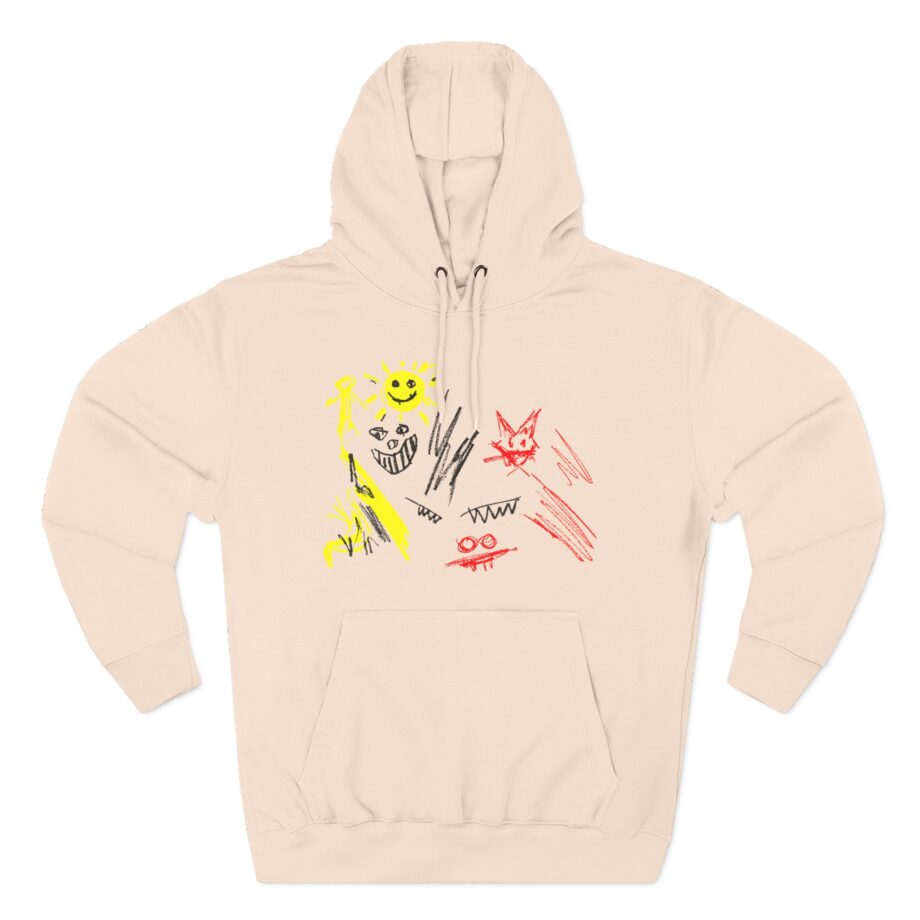 Tom Odell Three-Panel Fleece Hoodie