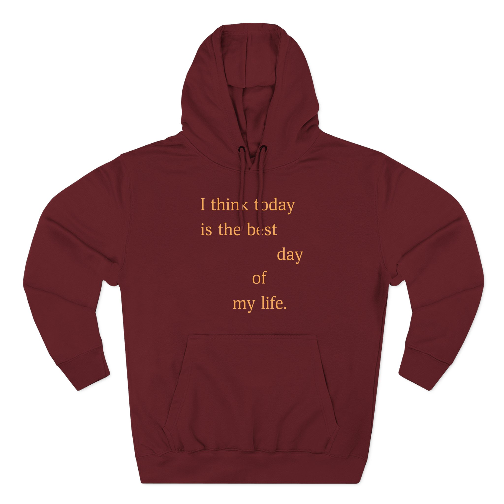 Tom Odell Best Day of My Life Three-Panel Fleece Hoodie