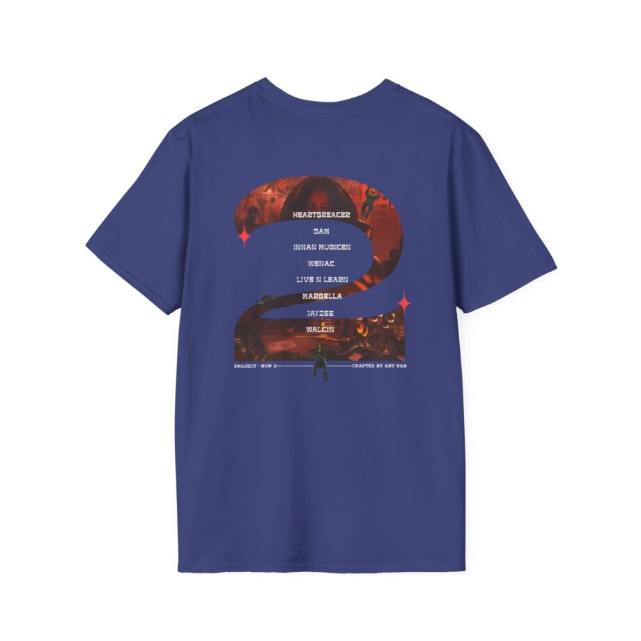 Antwan Släpper Wow 2 Unisex Softstyle T-Shirt
