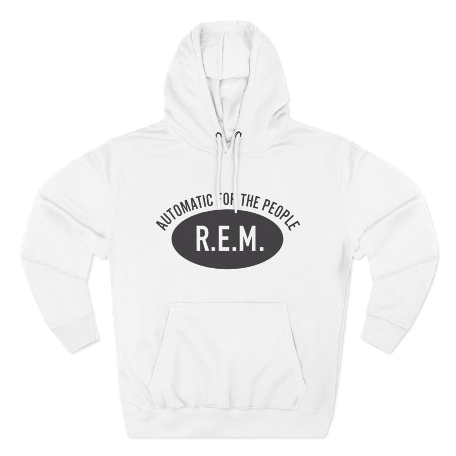 Rem Automatic for the People Three-Panel Fleece Hoodie