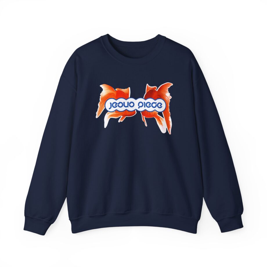 Jesus Piece Goldfish Unisex Heavy Blend™ Crewneck Sweatshirt