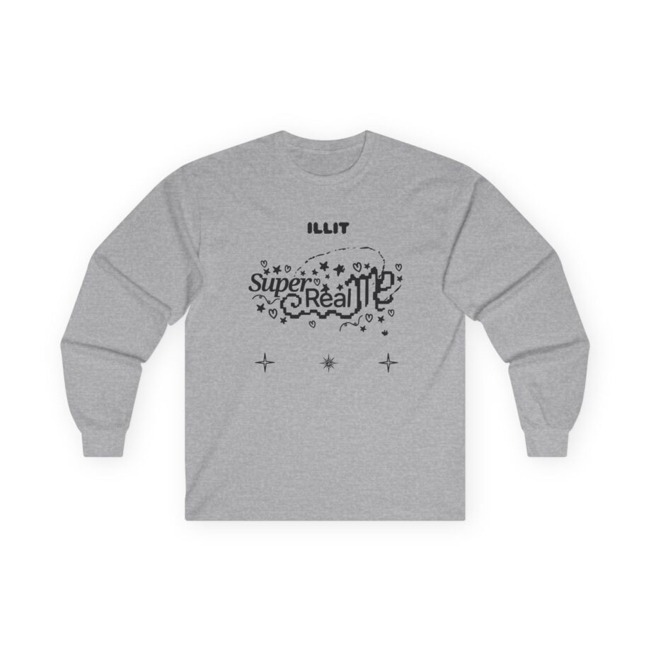ILLIT Kpop Girl Band Unisex Ultra Cotton Long Sleeve Tee