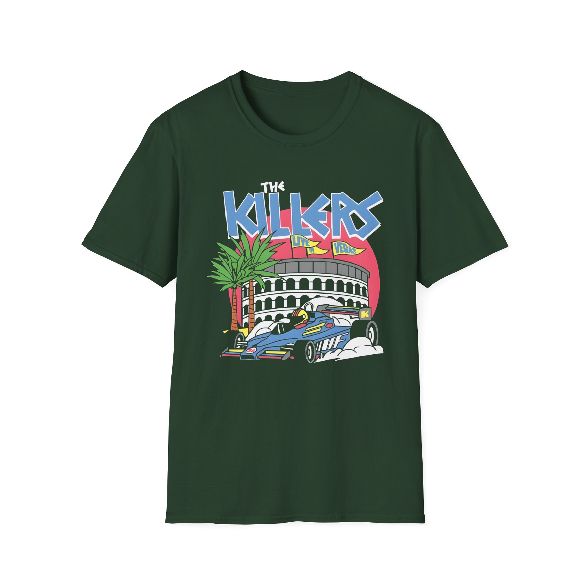 TK Hot Fuss Race Car Unisex Softstyle T-Shirt