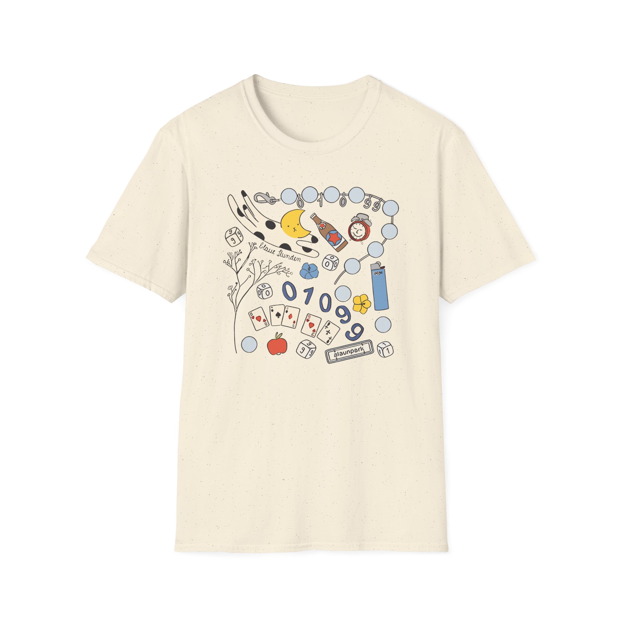 1098 Blaue Stunden Unisex Softstyle T-Shirt