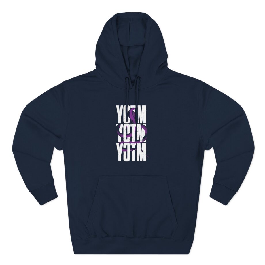 Like Moths to Flames - Yotm Three-Panel Fleece Hoodie