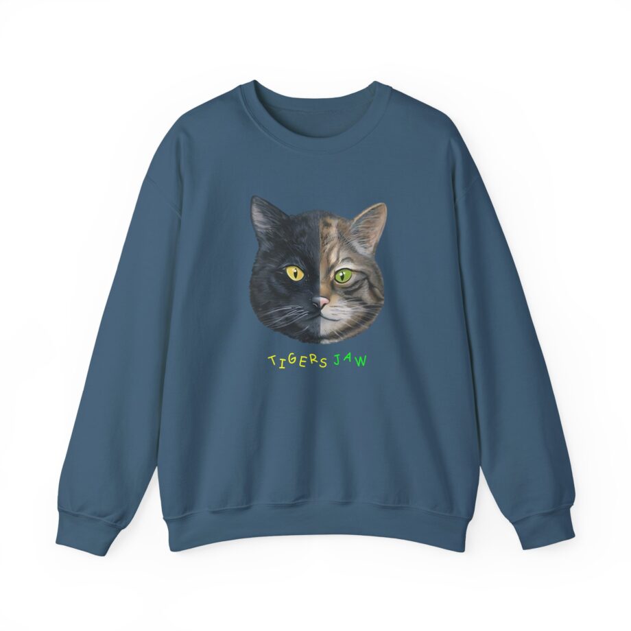 Tigers Jaw Cat Unisex Heavy Blend™ Crewneck Sweatshirt