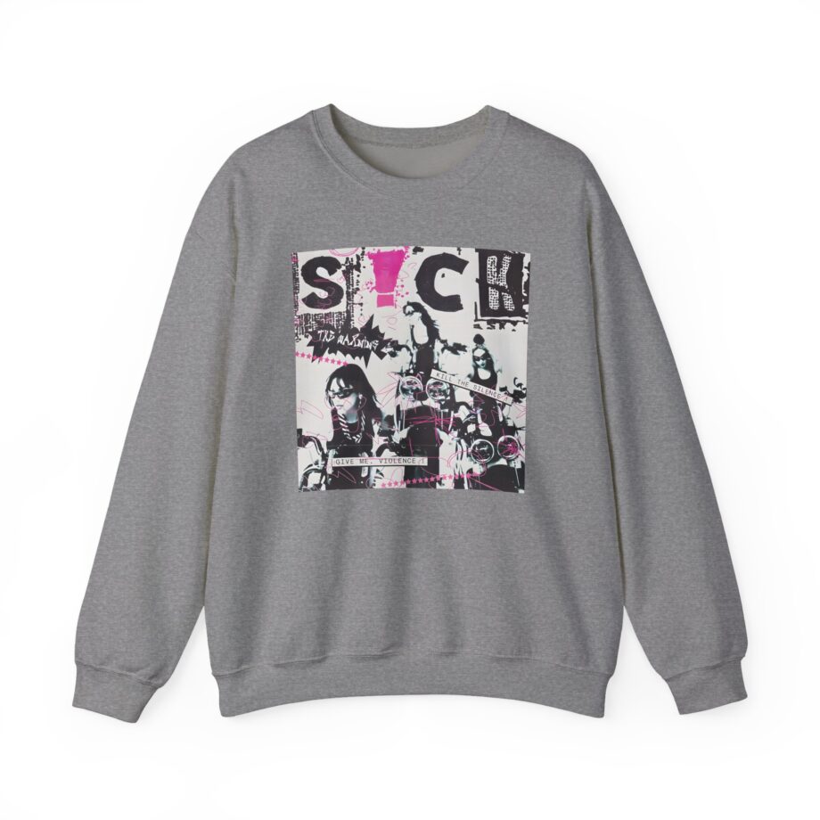 The Warning Black S!ck Unisex Heavy Blend™ Crewneck Sweatshirt