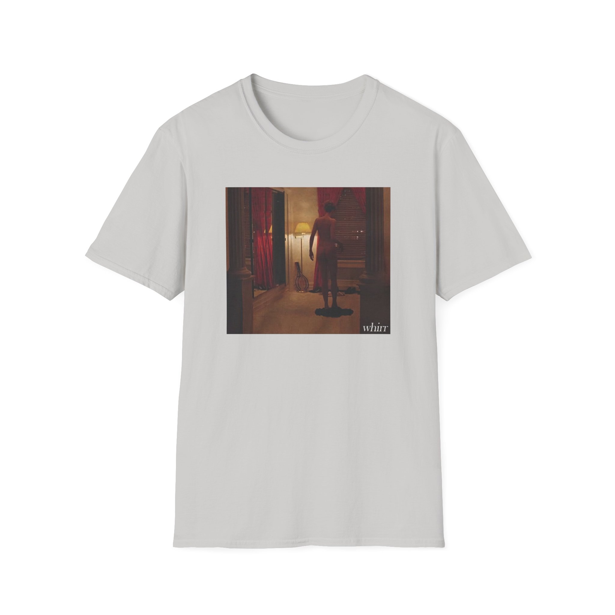 Whirr Distressor Cover Unisex Softstyle T-Shirt