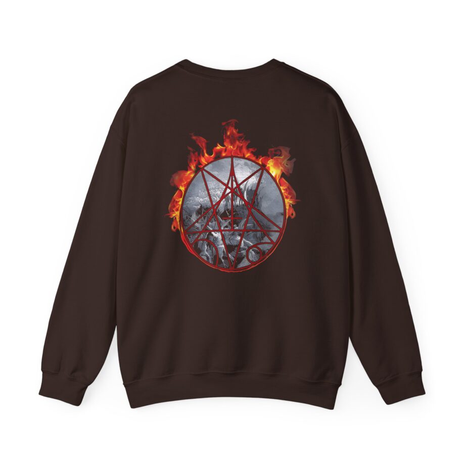 Morbid Angel Flaming Goat Unisex Heavy Blend™ Crewneck Sweatshirt