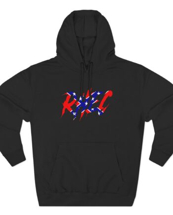 Upchurch Three-Panel Fleece Hoodie