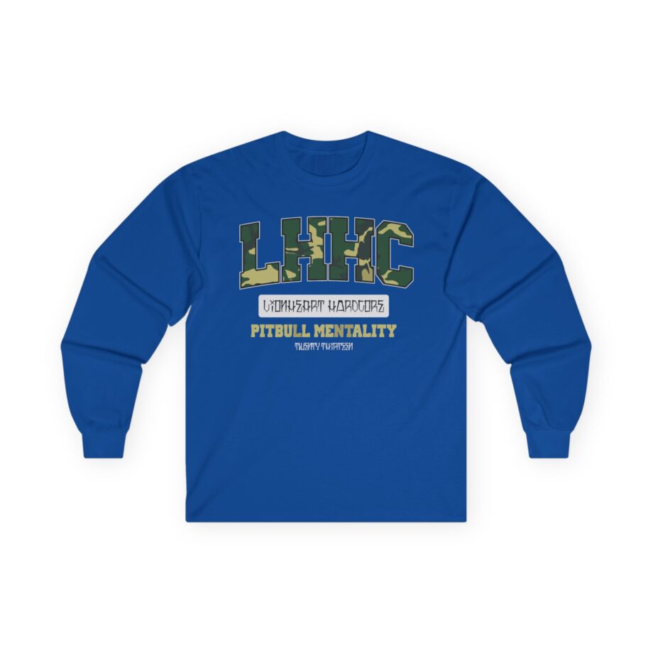 Lionheart "Pitbull Camo" Unisex Ultra Cotton Long Sleeve Tee
