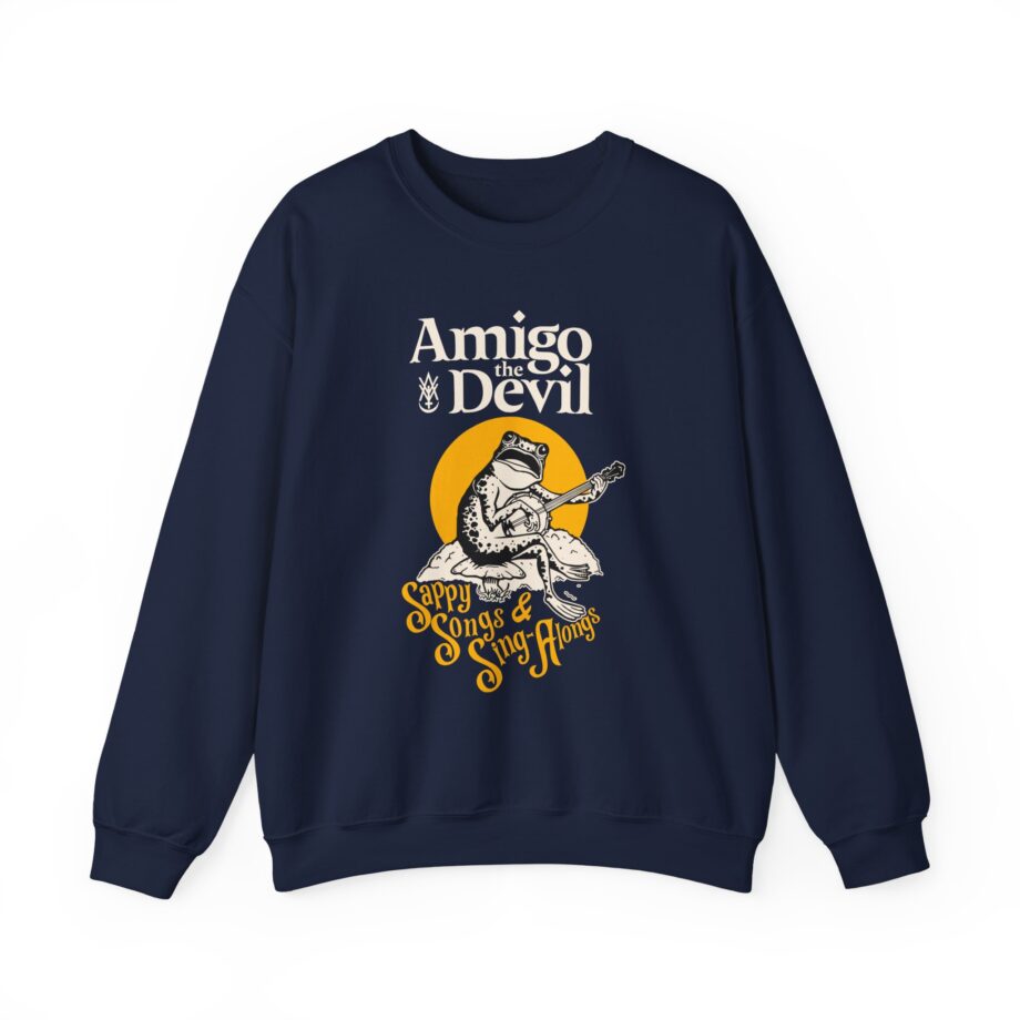 Amigo the Devil Sappy Songs Unisex Heavy Blend™ Crewneck Sweatshirt