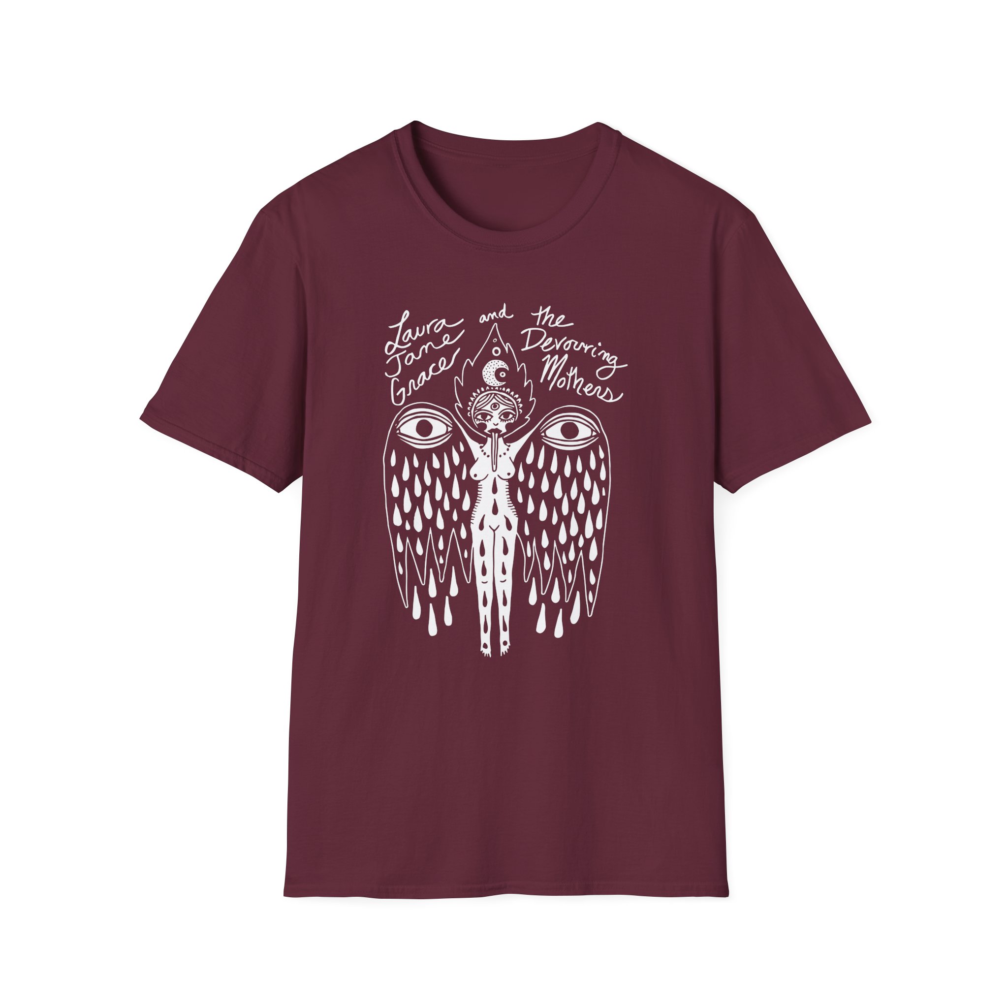 Laura Jane Grace Drippy Lady Unisex Softstyle T-Shirt