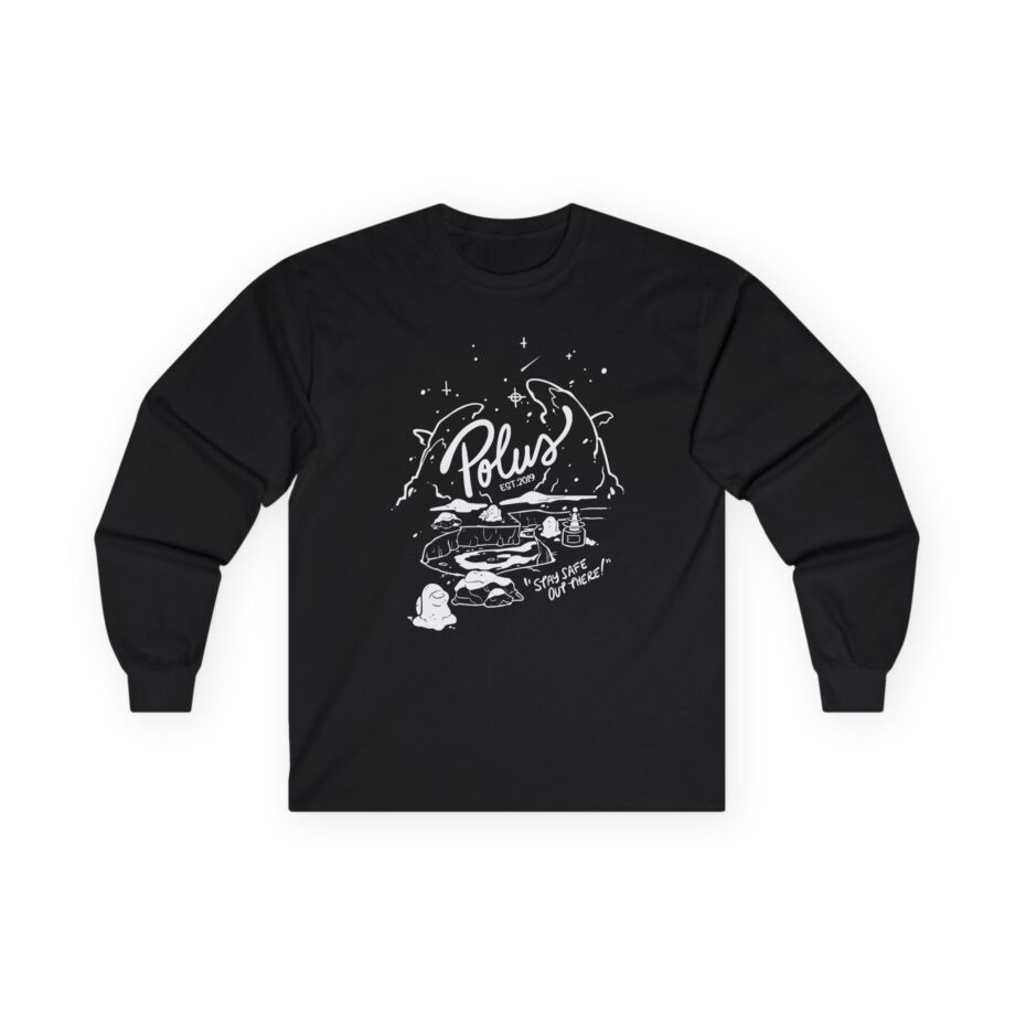 Among Us Stay Safe on Polus Unisex Ultra Cotton Long Sleeve Tee
