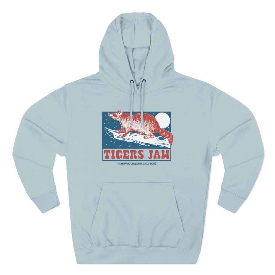 Tigers Jaw Raccoon Three-Panel Fleece Hoodie