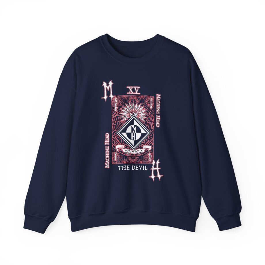 Machine Head the Devil Unisex Heavy Blend™ Crewneck Sweatshirt