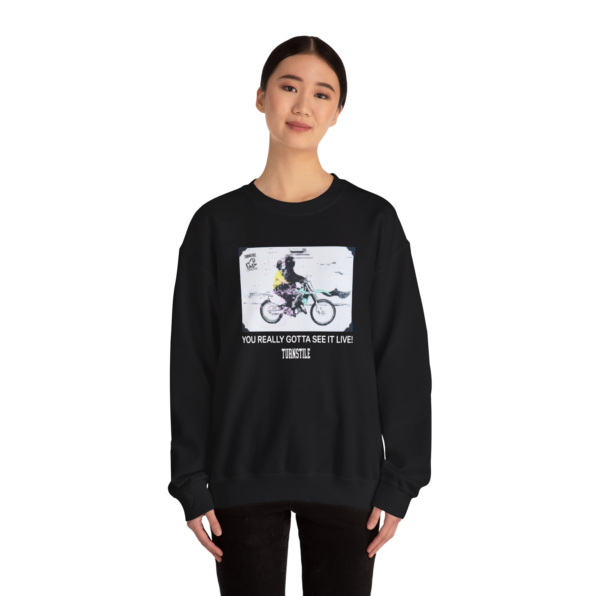 Turnstile Unisex Heavy Blendâ„¢ Crewneck Sweatshirt