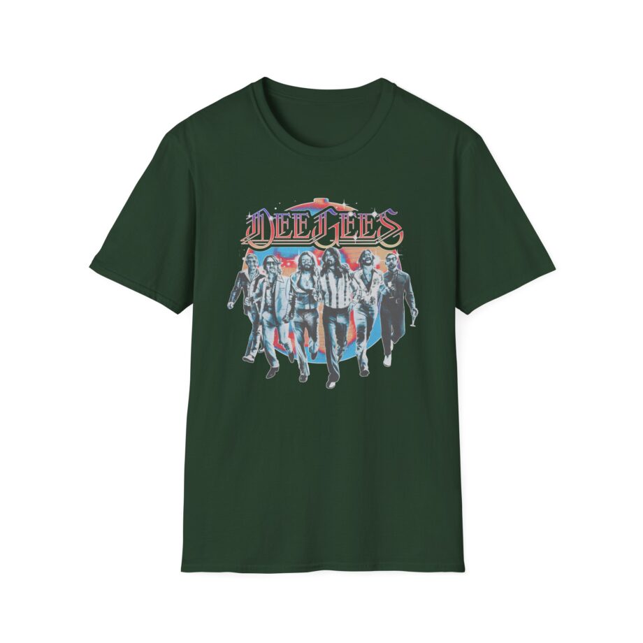 Foo Fighters Dee Gees Hail Satin Unisex Softstyle T-Shirt