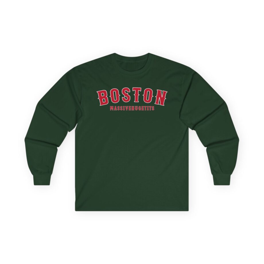 Ymh Boston Massivehugetits Unisex Ultra Cotton Long Sleeve Tee
