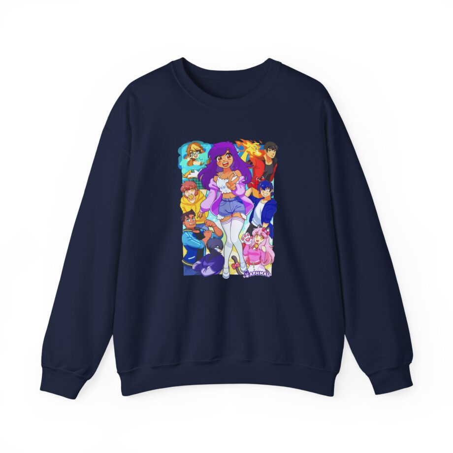 Aphmau & Friends Unisex Heavy Blend™ Crewneck Sweatshirt