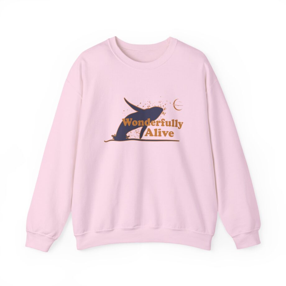Owl City Wonderfully Alive 3/4 Unisex Heavy Blend™ Crewneck Sweatshirt