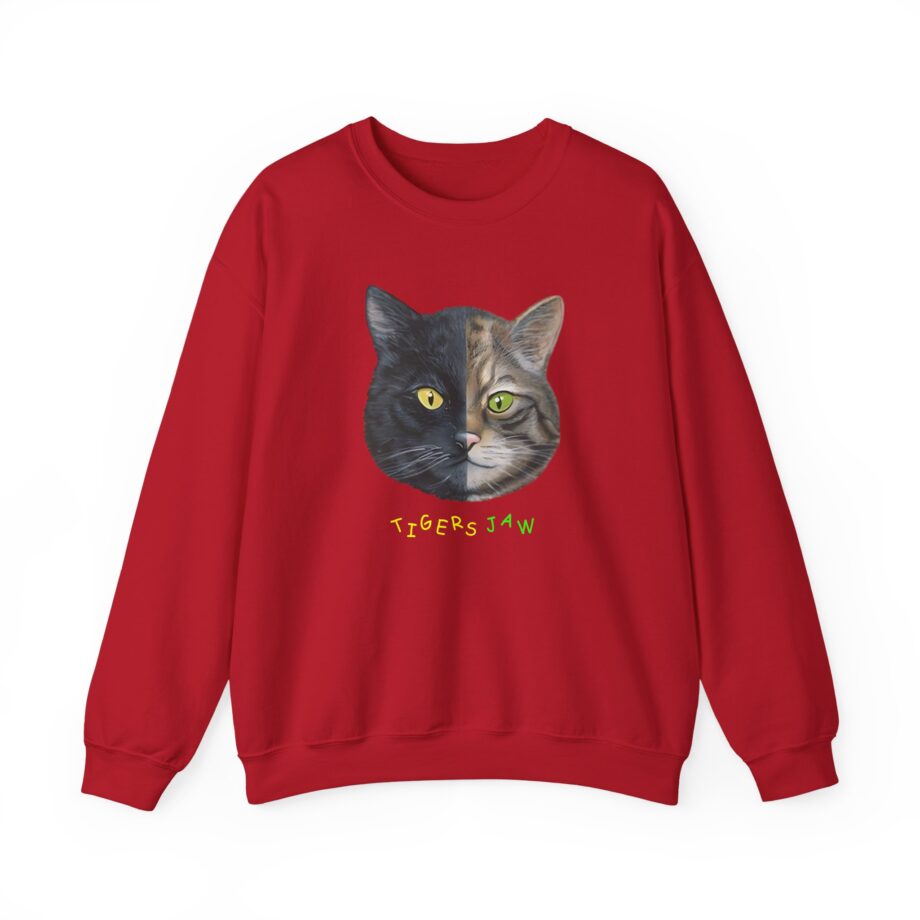 Tigers Jaw Cat Unisex Heavy Blend™ Crewneck Sweatshirt
