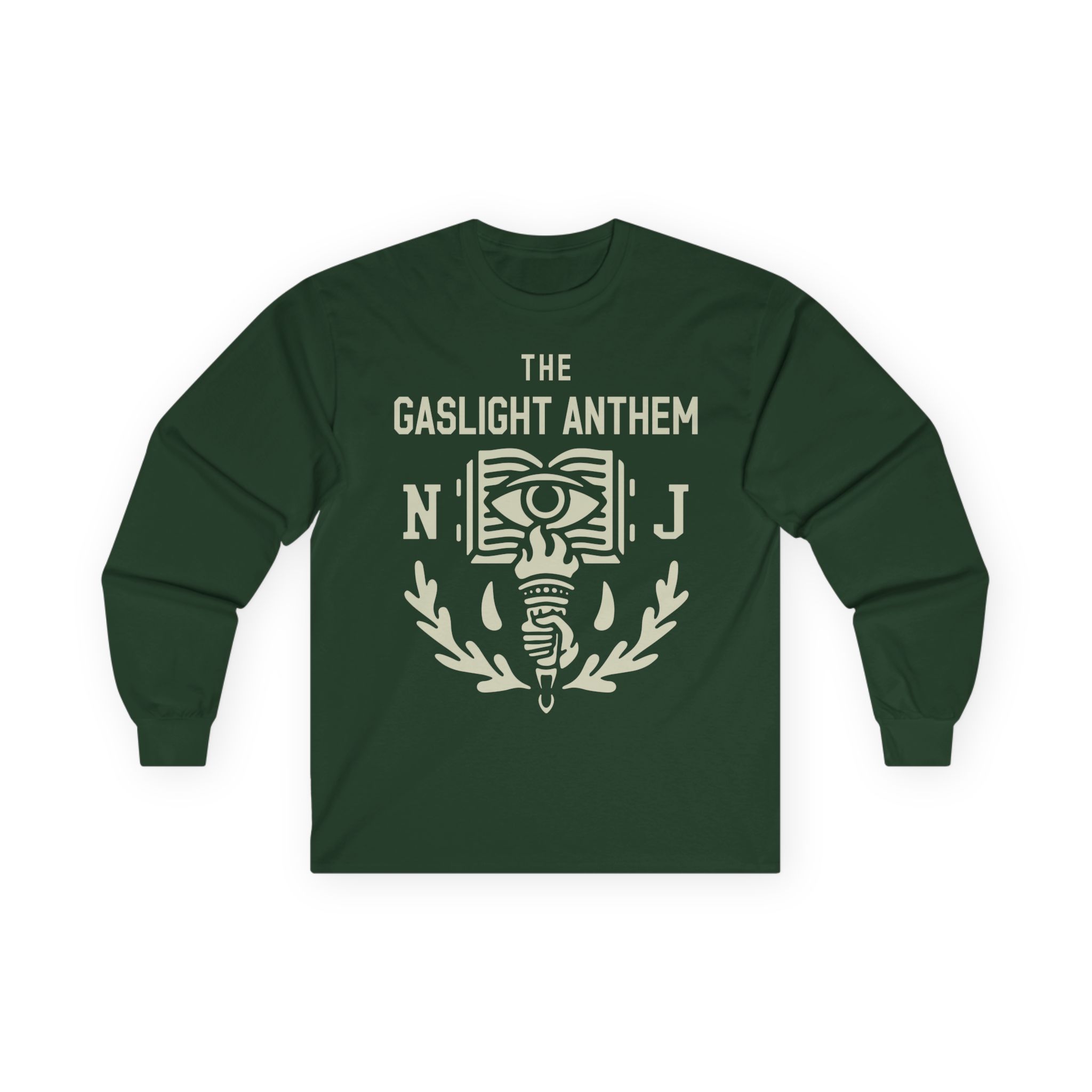 Gaslight Anthem NJ Eye Banner Unisex Ultra Cotton Long Sleeve Tee