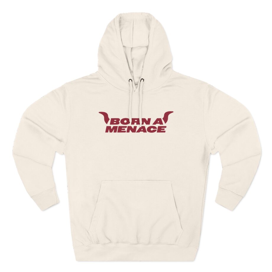 Kanel Joseph Bam Biker Horn Three-Panel Fleece Hoodie