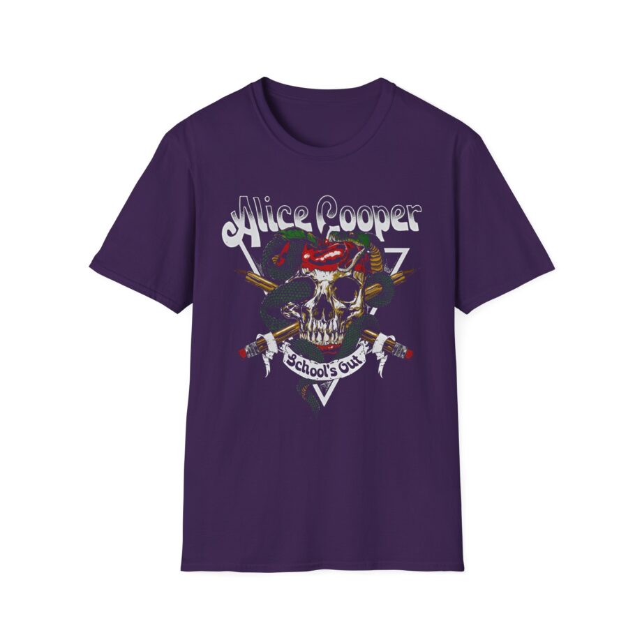 Alice Cooper School's Out Apple Tree Unisex Softstyle T-Shirt