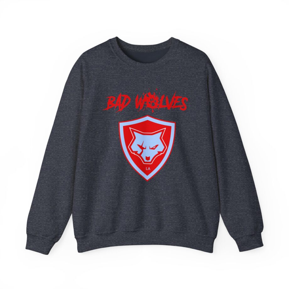 Bad Wolves Shield Blue Unisex Heavy Blend™ Crewneck Sweatshirt