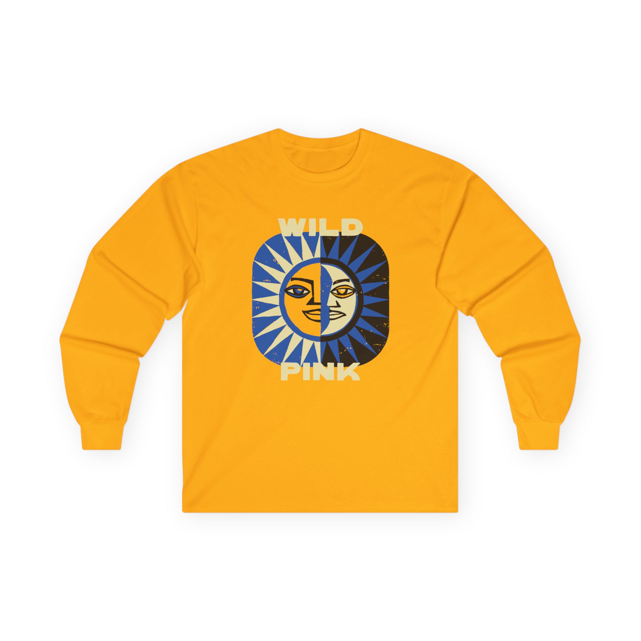Wild Pink Sun Moon Unisex Ultra Cotton Long Sleeve Tee