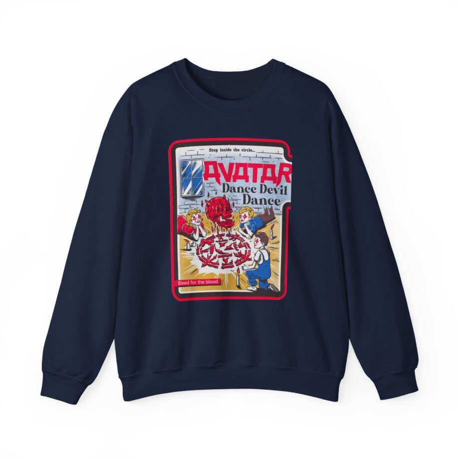 Avatar Band Ritual Ringer Unisex Heavy Blend™ Crewneck Sweatshirt