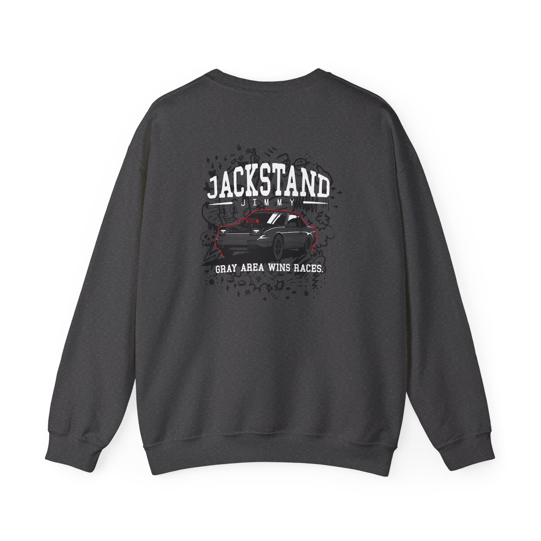 Cleetus Mcfarland Stand Back, I Built This Sh*t Myself Unisex Heavy Blendâ„¢ Crewneck Sweatshirt
