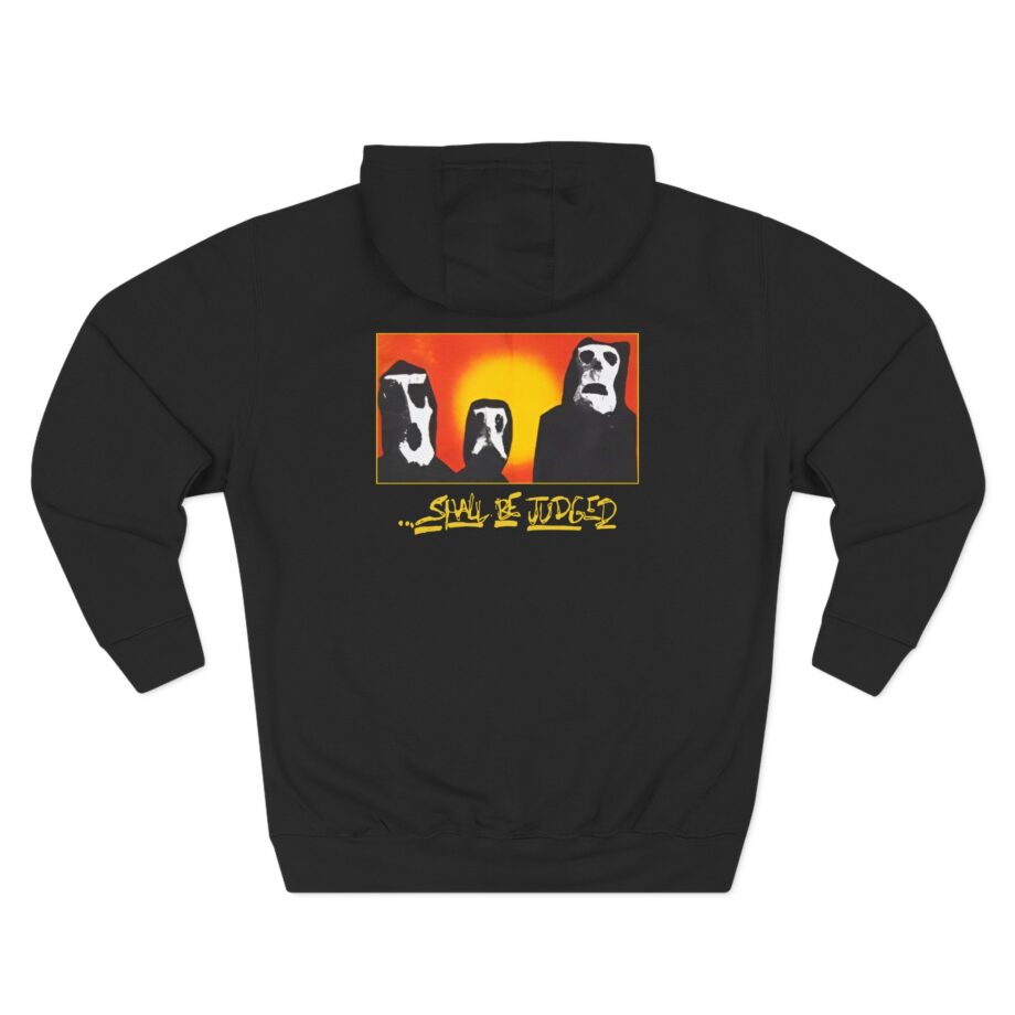 Burn Shall Be Judged Three-Panel Fleece Hoodie
