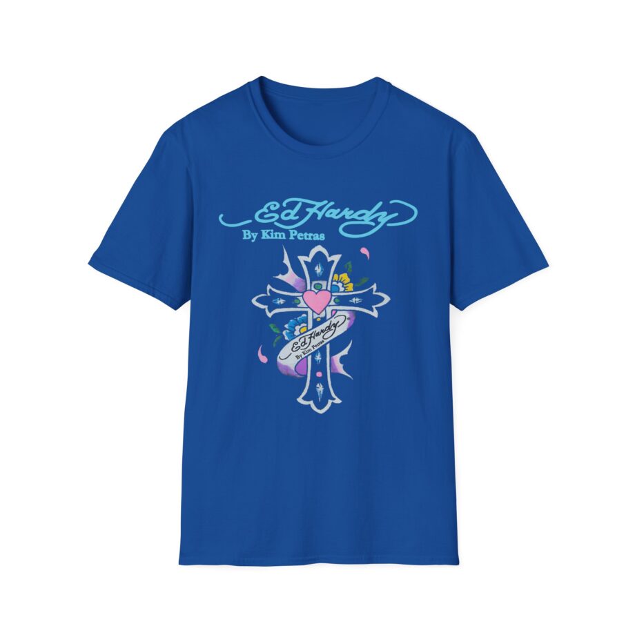 Kim Petras Cross Cut Off Unisex Softstyle T-Shirt